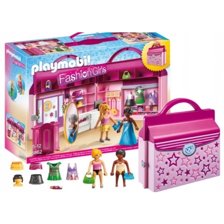 Playmobil Fashion Girls Przenośny Butik Sklep 6862